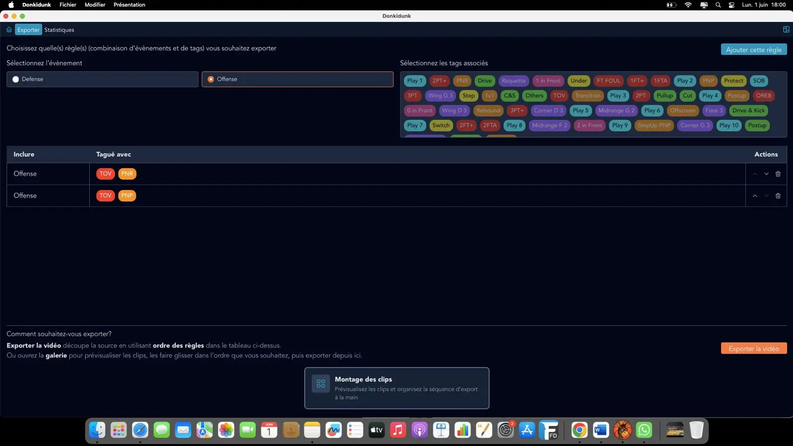 donkidunk video montage builder for coaches